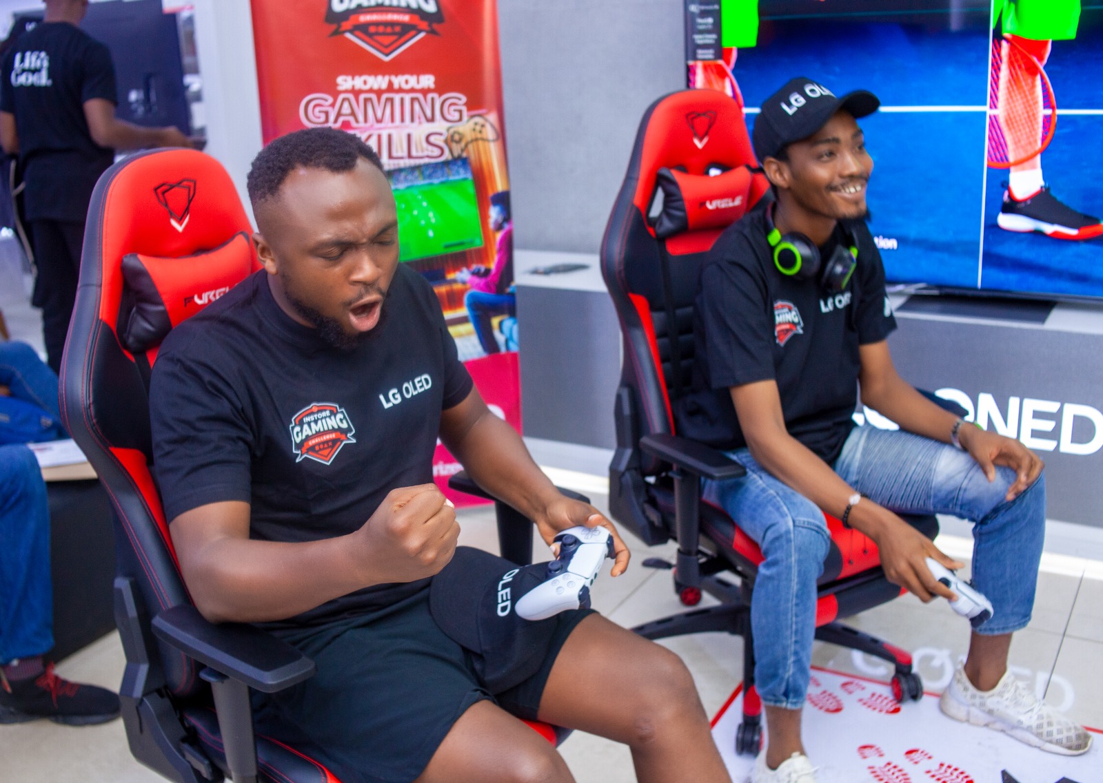 LG OLED In Store Gaming Experience – Lagos 2024